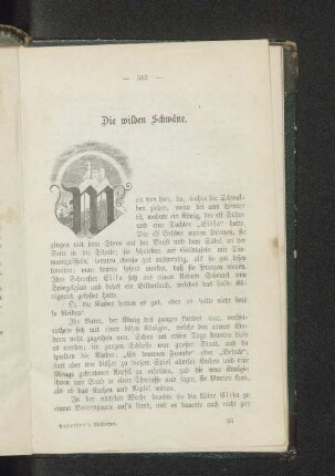 Die wilden Schwäne.