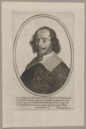 Bildnis des Isaacus Volmarus