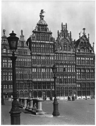 Gildehäuser, Antwerpen, Flandern, Belgien
