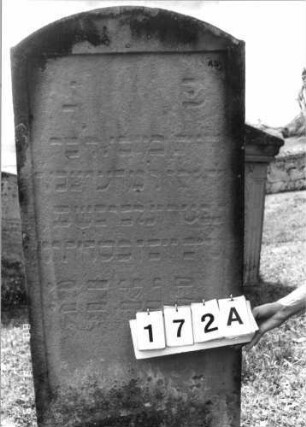 Grabstein 172A