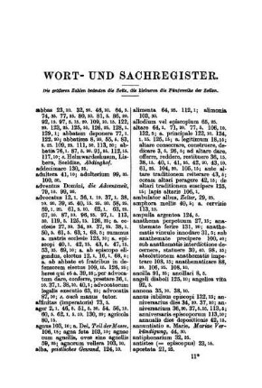 Wort- und Sachregister