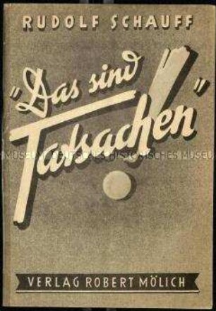 Nationalsozialistische Schrift über die politischen Erfolge seit Hitlers Machtantritt