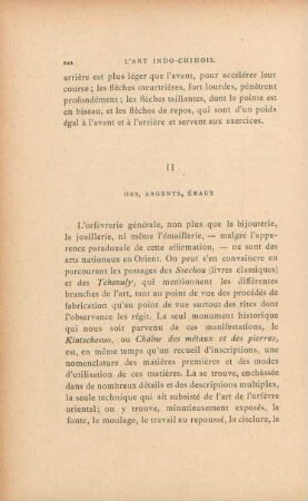 II. Ors, argents, émaux