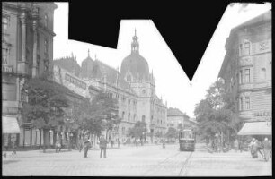 Budapest. Kunstgewerbe-Museum, Üllöi út (1896) : Budapest. Ungarische Museum für Kunstgewerbe (1893-1896; Ödön Lechner, Gyula Pártos)