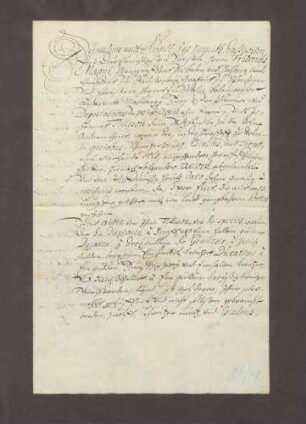 Wechselakkord des Markgrafen Friedrich VII. Magnus von Baden-Durlach mit dem Basler Salzhändler Johannes Tillison für die Herrschaft Rötteln