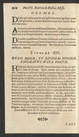 Titulus XIV.