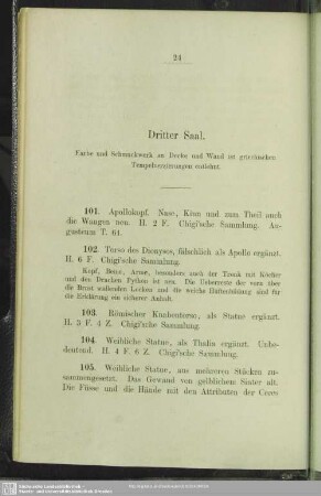 Dritter Saal