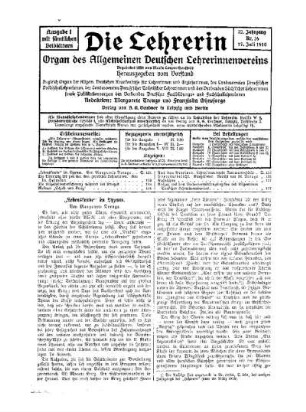 "Lebenskunde" im Lyzeum
