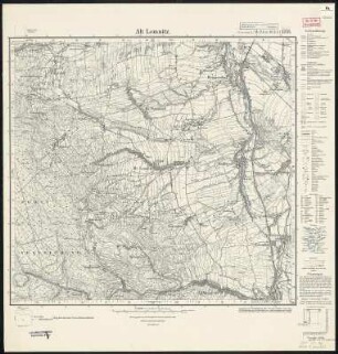 Meßtischblatt 3295 : Alt Lomnitz, 1936 : Alt Lomnitz. - Hrsg. 1884, bericht. 1919, gedr. [19]36. - 1:25000. - [Berlin]: Reichsamt für Landesaufnahme, 1936. - 1 Kt.