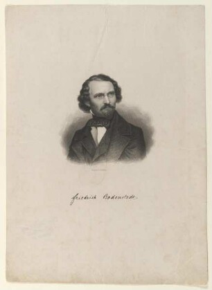 Bildnis des Friedrich Bodenstedt