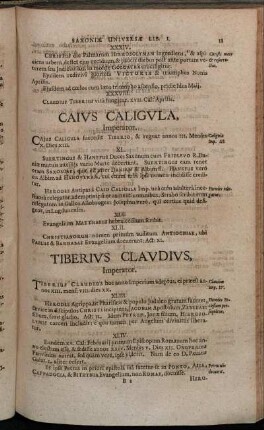 Caius Caligula, Imperator.
