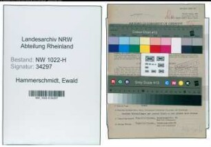 Entnazifizierung Ewald Hammerschmidt , geb. 07.03.1910 (Werkzeugmacher)