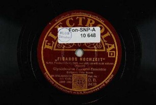 "Figaros Hochzeit" : 4. Akt, Finale (1. Teil): Still, nur still, ich will mich nähern / (Mozart)