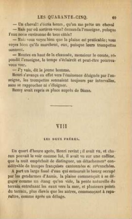VIII. Les deux fréres