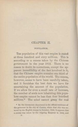 Chapter II. Population.
