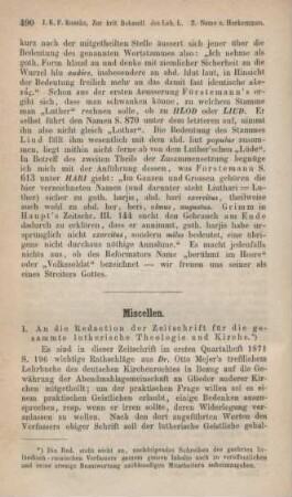 490-496 Miscellen