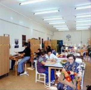 Arbeitstherapie in der Orthopädischen Klinik und Klinik für Rehabilitation ("Waldhaus") in Berlin-Buch