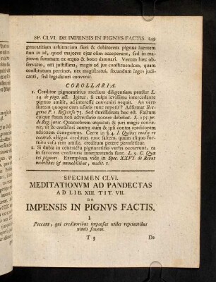 149-155, Sp. 156. De Impensis in pignus factis