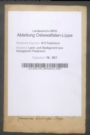 Erblasser: Koch, Johann: