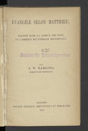 Évangile Selon Matthieu
