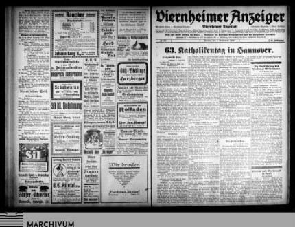 Viernheimer Anzeiger : Viernheimer Zeitung : Viernheimer Tageblatt : Viernheimer Nachrichten : Viernheimer Bürger-Ztg. : Viernh. Volksblatt