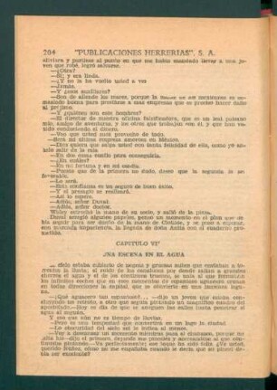 Capítulo VIII - Una escena den el agua