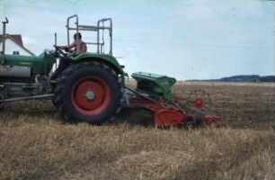 Fotografie: Mulchsaat, Kastendrillmaschine, Bodenfräse, Breitsaat