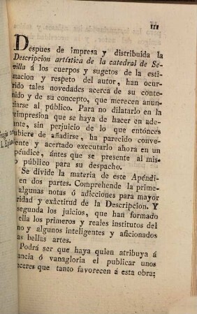 Descripcion artistica de la catedral de Sevilla, [2]. Apéndice a la descripcion artistica de la catedral de Sevilla