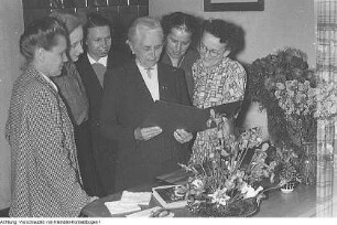 Olga Körner, Politikerin und Widerstandskämpferin, 1955