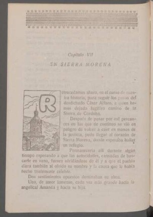 Capítulo VII - En Sierra Morena