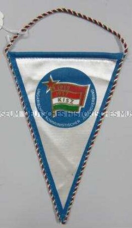 Wimpel des Ungarischen Kommunistischen Jugendverbandes