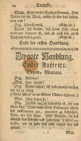 Zwote Handlung