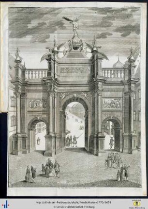 Tafel 2: Triumphbogen (Rückseite)