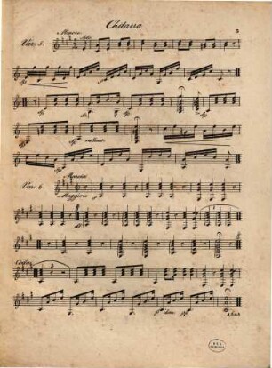 Variations pour flûte & guitarre : oeuvre 31, 1