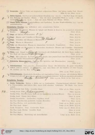 Ostasiatische Porzellan (Nr. 79-90)