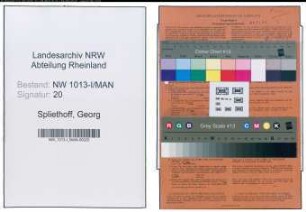Entnazifizierung Georg Spliethoff , geb. 05.11.1901 (Kraftfahrer)