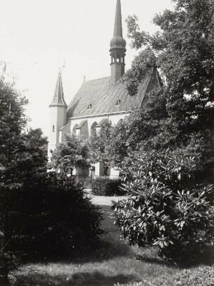 Zittau. Dreifaltigkeitskirche (Weberkirche; 1488-1518; Umbau 1713-1718). Blick von Südosten