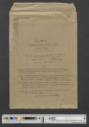 Band 49: Sommersemester 1909 (Dr. med u. phil., a. o. Professor in Heidelberg)