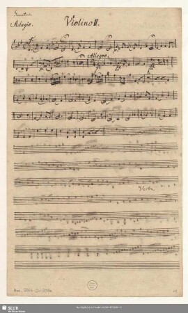Violino II.