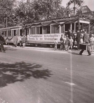 Berlin, Straßenbahnverkehr, Wiederaufnahme am 22. September 1945, Linie 77