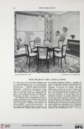 41: Der Begriff des "Veraltens"