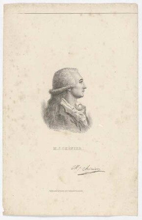 Bildnis des M. J. Blaise Chénier