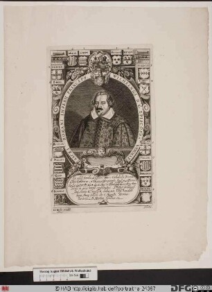 Bildnis Wilhelm (von Effern), 1604-16 Fürstbischof von Worms