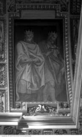 Alttestamentarische Figuren und Szenen aus der Geschichte von der Geburt Christi, Manasses und Amon