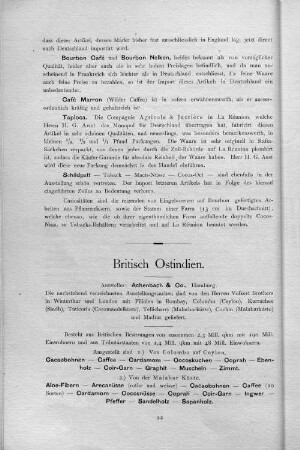 Britisch Ostindien.