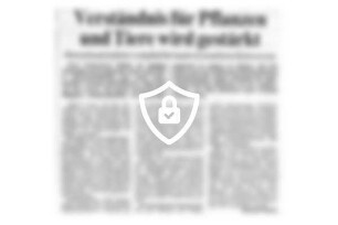 Verständnis für Pflanzen und Tiere wird gestärkt