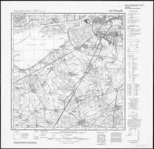 Meßtischblatt 1388 : Ponarth, 1939 : Ponarth. - Aufn. 1906, hrsg. 1908, bericht. 1922, letzte Na. - 1:25000. - [Berlin]: Reichsamt für Landesaufnahme, 1939. - 1 Kt.