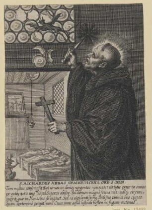 Bildnis des S. Aichardus