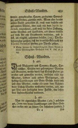 Schuß-Wunden.