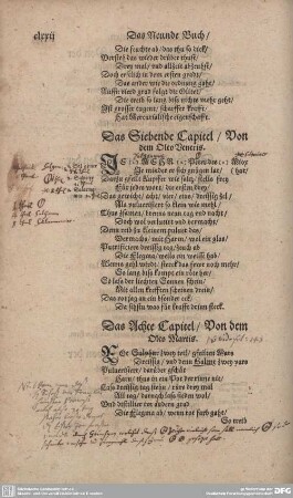 Das Siebende Capitel/Von dem Oleo Veneris.